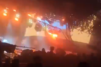 Πέντε νεκροί, 50 τραυματίες από κατάρρευση σκηνής σε προεκλογική συγκέντρωση