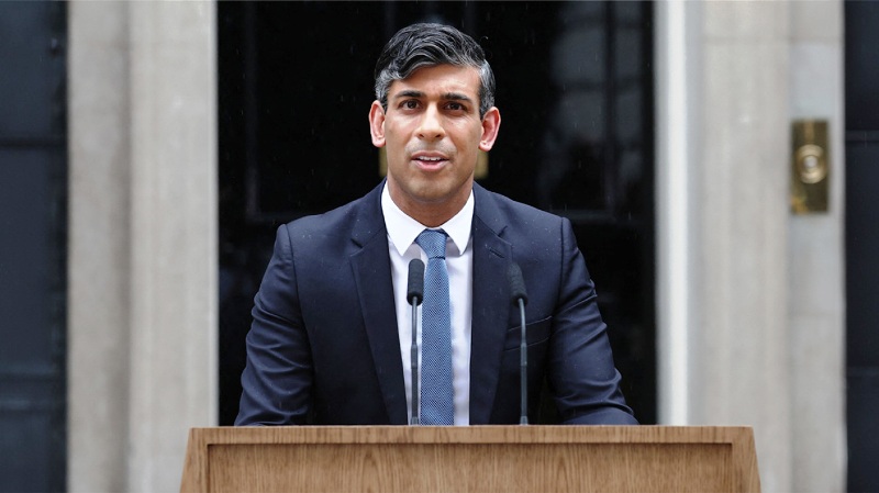 Ο Ρίσι Σούνακ ανακοίνωσε πρόωρες εκλογές στις 4 Ιουλίου στη Μεγάλη Βρετανία