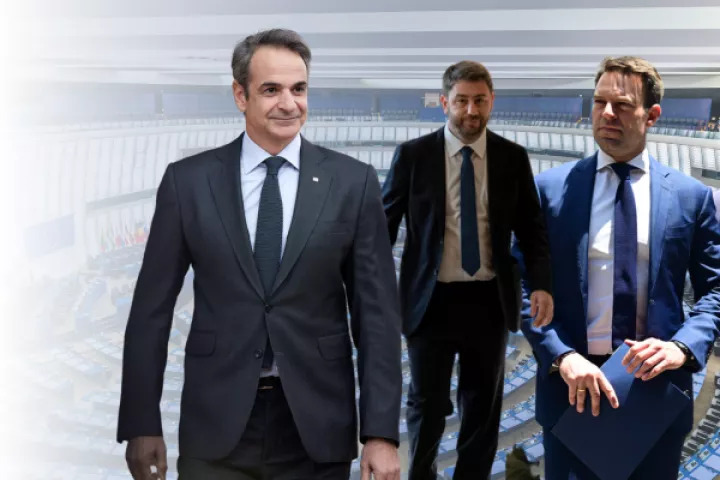 Δημοσκόπηση Interview: Κυριαρχία ΝΔ - Έως 35% στην εκτίμηση ψήφου στις ευρωεκλογές
