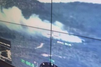 Πάρνηθα: Φωτογραφία ντοκουμέντο από τη στιγμή που ξέσπασε η φωτιά