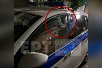 Ρομά επιτέθηκαν σε αστυνομικούς και τους πήραν το περιπολικό