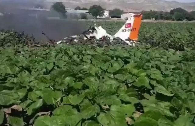 Τουρκία: Συνετρίβη εκπαιδευτικό αεροσκάφος στην Καισάρεια – Νεκροί οι δύο πιλότοι