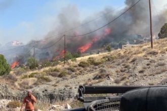 Μεγάλη φωτιά στο Κρανίδι έκαψε σπίτια! (ΝΕΟΤΕΡΑ - ΒΙΝΤΕΟ)