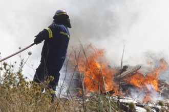 Φωτιά στη Βοιωτία - Ήχησε το 112