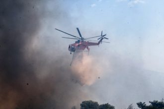 Φωτιά στο Κατσιμίδι Πάρνηθας: Κυκλοφοριακές ρυθμίσεις στην περιοχή