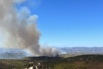 Μεγάλη φωτιά στη Σταμάτα: Πάνω από 1,5 χιλιόμετρο το πύρινο μέτωπο, εντολή εκκένωσης σε Αμυγδαλέζα, Γαλήνη και Ροδόπολη (ΦΩΤΟ & ΒΙΝΤΕΟ)
