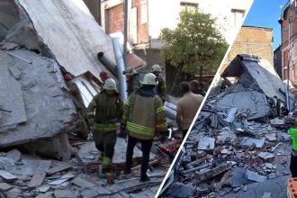 Ένας νεκρός και 7 τραυματίες από την κατάρρευση κτιρίου στα δυτικά της Κωνσταντινούπολης