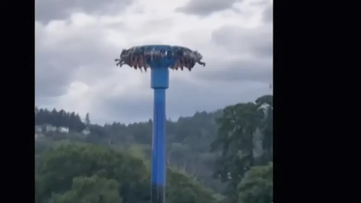 Τρόμος σε λούνα παρκ στο Όρεγκον: 28 άνθρωποι έμειναν κρεμασμένοι ανάποδα για μισή ώρα