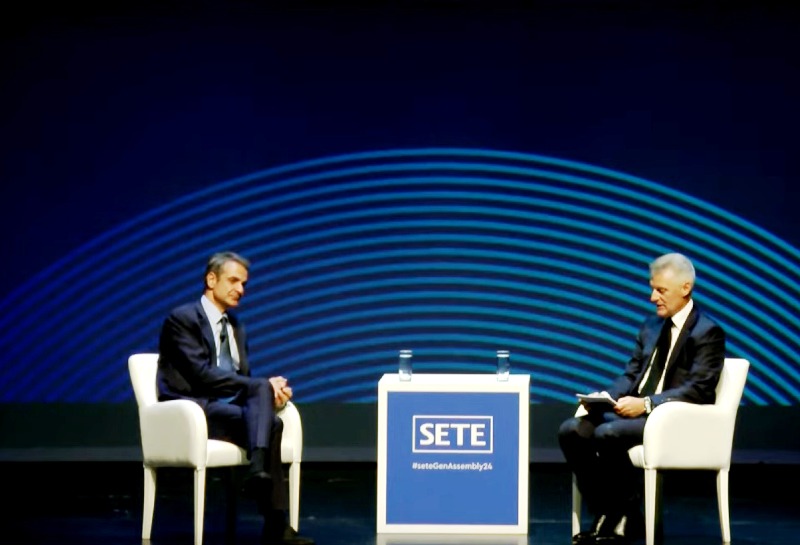 Μητσοτάκης στο συνέδριο του ΣΕΤΕ: Χρονιά ορόσημο και φέτος για τον τουρισμό - Ευχαριστώ που δεν με ρωτάτε για τον ενδεχόμενο ανασχηματισμό