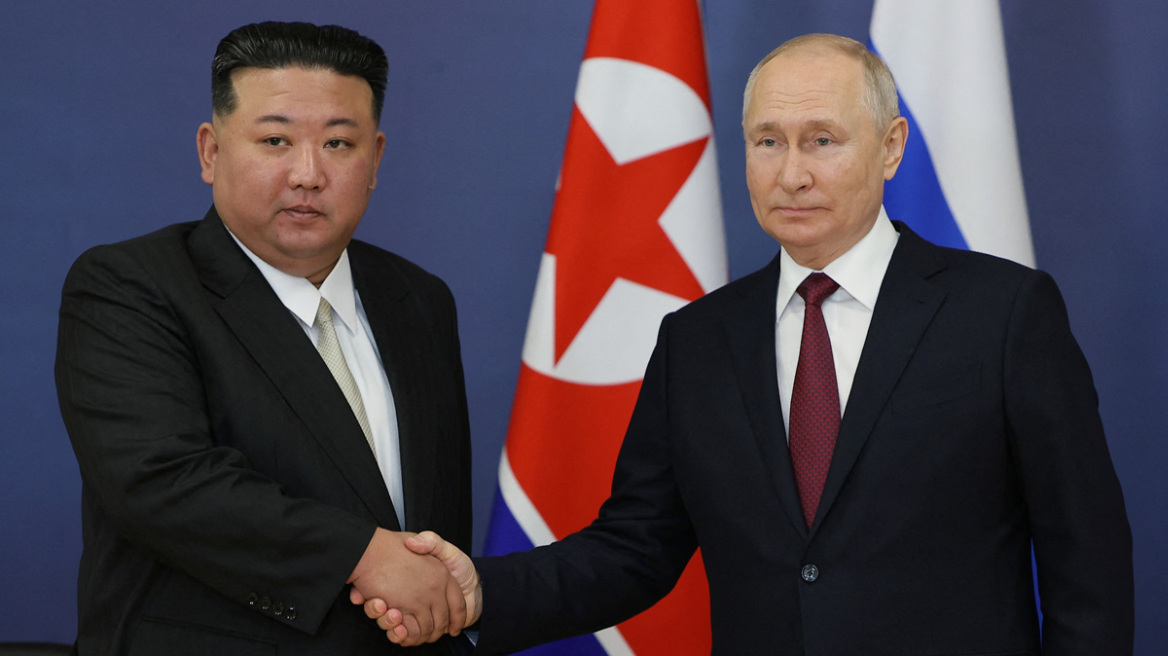 Συμφωνία αμοιβαίας βοήθειας σε περίπτωση επίθεσης από άλλη χώρα υπέγραψαν Πούτιν και Κιμ Γιονγκ Ουν