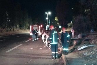 Δύο τραυματίες σε τροχαίο στη Συγγρού, τα ξημερώματα