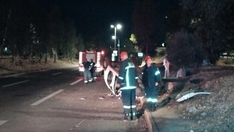 Δύο τραυματίες σε τροχαίο στη Συγγρού, τα ξημερώματα