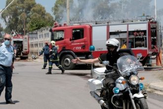 Η ΕΛ.ΑΣ. αναζητά πληροφορίες σχετικά με το βυτιοφόρο που πήρε φωτιά στην Αθηνών - Κορίνθου στις 7 Ιουνίου