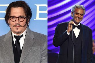Johnny Depp: Συνόδευσε με την κιθάρα του τον Andrea Bocelli σε συναυλία στην Τοσκάνη ΦΩΤΟ