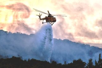 Συνελήφθη άνδρας για τις πυρκαγιές στη Στιμάγκα Κορινθίας
