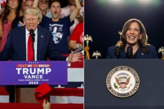 Δημοσκόπηση: Προβάδισμα δύο μονάδων του Τραμπ έναντι της Χάρις 100 ημέρες πριν από τις εκλογές