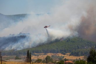 Ανεξέλεγκτη καίει η μεγάλη φωτιά στην Εύβοια - Συνεχή μηνύματα του 112 για εκκενώσεις (ΦΩΤΟ-ΒΙΝΤΕΟ)