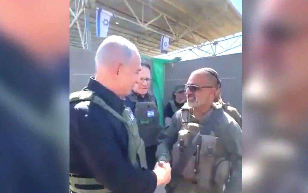 Στη Γάζα ο Νετανιάχου - Επισκέφτηκε καταυλισμούς εκτοπισμένων Παλαιστινίων