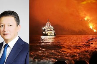 Ύδρα: Ο ολιγάρχης από το Καζακστάν αρνείται ότι σχετίζεται με την πυρκαγιά - «Ακολουθήσαμε τους κανόνες πυρασφάλειας»