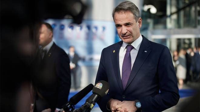 Μητσοτάκης από Σύνοδο NATO: Θα συνεχίσουμε να στηρίζουμε την Ουκρανία