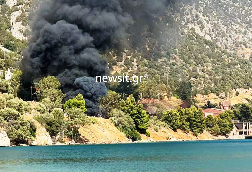 Τραγωδία: Φορτηγό έπεσε σε γκρεμό και έπιασε φωτιά, απανθρακώθηκε ο οδηγός (ΒΙΝΤΕΟ)