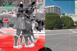 Έως και 160 βαθμούς έδειξε θερμική κάμερα στους δρόμους της Αθήνας - ΒΙΝΤΕΟ