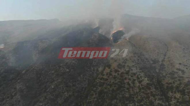 Καλύτερη η εικόνα των πύρινων μετώπων σε Ιωάννινα και Κόνιτσα (ΦΩΤΟ)