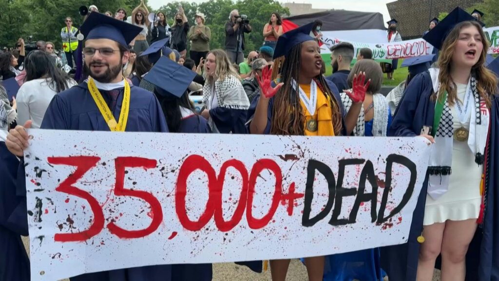 Παραιτήθηκε η πρόεδρος του πανεπιστημίου Κολούμπια που έγινε επίκεντρο φιλοπαλαιστινιακών διαδηλώσεων