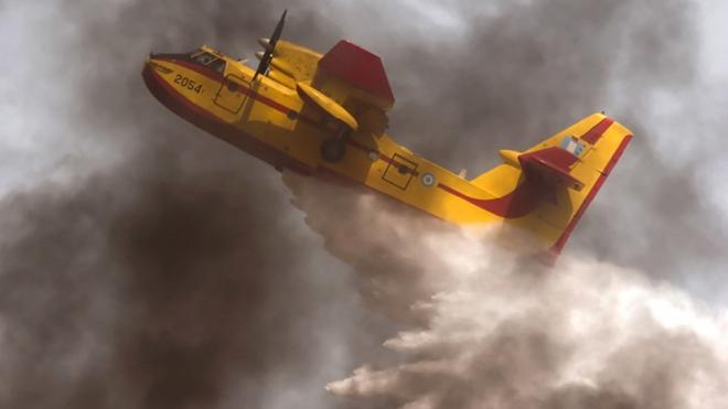 Χωρίς ενεργό μέτωπο η φωτιά στην Πρέβεζα