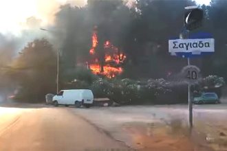 Φωτιές σε Θεσπρωτία και Ιωάννινα - Ήχησε το 112