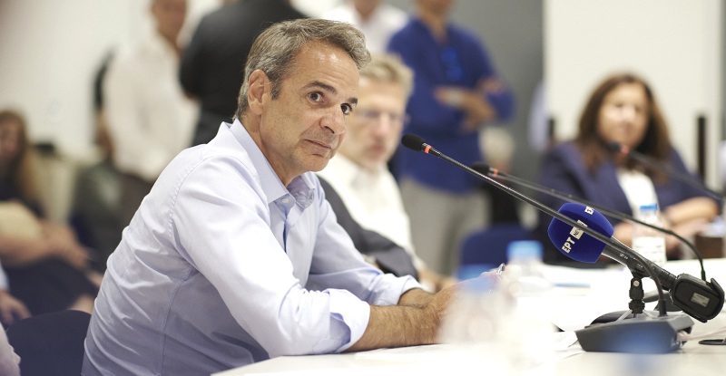Μητσοτάκης από Πεντέλη: Θα προχωρήσουμε τα έργα πολύ γρήγορα για να προλάβουμε τυχόν πλημμύρες (ΒΙΝΤΕΟ)