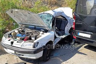 Νέα τραγωδία στην άσφαλτο: Τροχαίο δυστύχημα με τρεις νεκρούς και σοβαρά τραυματίες μετά από σύγκρουση αυτοκινήτου με βαν (ΦΩΤΟ - ΒΙΝΤΕΟ)