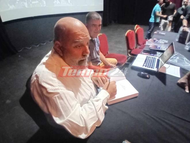 Πάτρα: Πλήθος κόσμου στην παρουσίαση του νέου βιβλίου του δημοσιογράφου Τάσσου Σταθόπουλου για τον ΝΟΠ (ΦΩΤΟ - ΒΙΝΤΕΟ)
