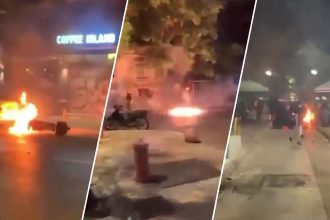 Επεισόδια και τραυματισμός αστυνομικού στο κέντρο της Αθήνας