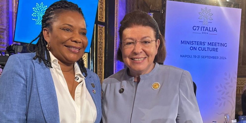 Λίνα Μενδώνη στη Σύνοδο G7 Υπουργών Πολιτισμού: Η Ελλάδα έτοιμη να μοιραστεί τις καλές πρακτικές και την εμπειρία της