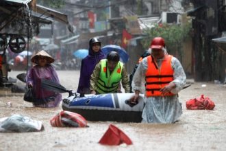 Στους 197 οι νεκροί στο Βιετνάμ από τον τυφώνα Γιάγκι, σύμφωνα με νέο απολογισμό