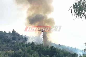 Κορινθία: Διάσπαρτες εστίες φωτιάς αντιμετωπίζουν οι πυροσβεστικές δυνάμεις στο Ξυλόκαστρο