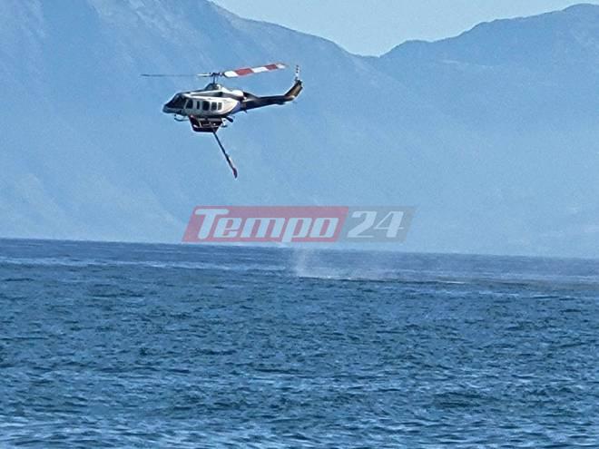 Συνεχίζεται για 5η μέρα το έργο της Πυροσβεστικής στην Κορινθία (ΦΩΤΟ)