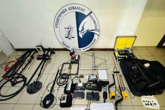 Πέντε συλλήψεις για παράνομες ανασκαφές σε Μεσσηνία και Κορίνθια