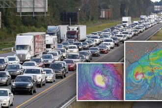 Κυκλώνας Milton: Καραβάνια ανθρώπων εγκαταλείπουν τη Φλόριντα - Θα ξεπεράσουν τα 12 μποφόρ οι άνεμοι