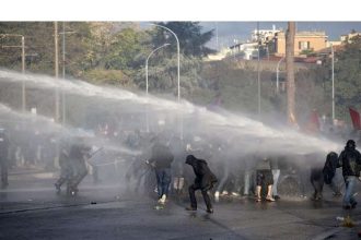 Ιταλία: Επεισόδια στη διαδήλωση στη Ρώμη υπέρ του παλαιστινιακού λαού