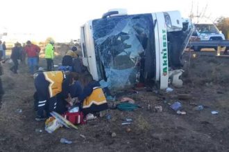 Τουρκία: Έξι νεκροί και 25 τραυματίες από ανατροπή λεωφορείου