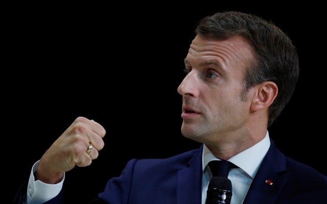 Εμανουέλ Μακρόν: Να σταματήσει η παράδοση όπλων στο Ισραήλ για τον πόλεμο στη Γάζα