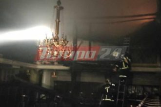 Ιωάννινα: Μεγάλη φωτιά στον ιστορικό Ναό του Αγίου Αθανασίου - ΦΩΤΟ