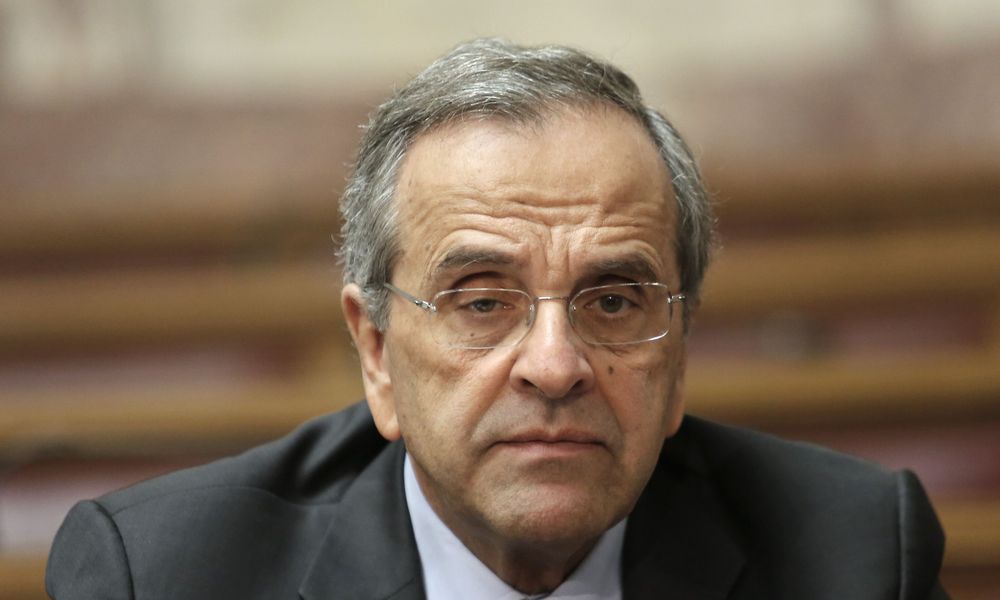 Σαμαράς για τη διαγραφή του: "Μιλάω μόνο γι' αυτά που απασχολούν την Ελλάδα, πείτε μου πού κάνω λάθος"