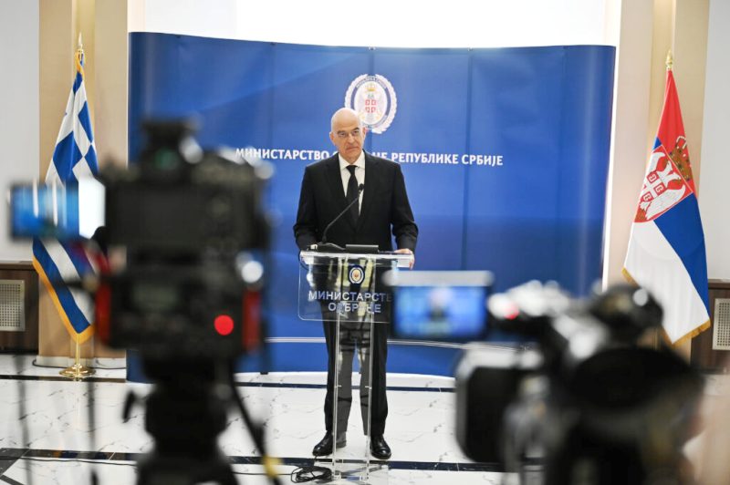 Επίσκεψη Ν. Δένδια στο Βελιγράδι - Συμφωνήθηκε η διεύρυνση της συνεργασίας στον αμυντικό τομέα