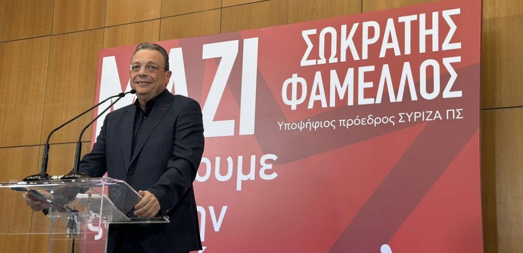 Στη Θέρμη ψήφισε ο Σωκράτης Φάμελλος: Ο ΣΥΡΙΖΑ περνάει από το «εγώ» στο «εμείς»