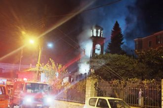 Φωτιά στη Μητρόπολη Ιωαννίνων