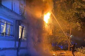 Επίθεση της Ρωσίας στο Κίεβο με drones κατά κύματα