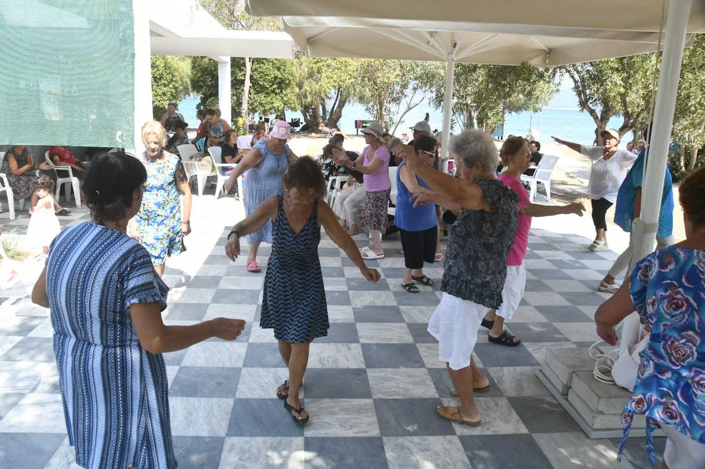 Εκδήλωση στο θερινό στέκι μελών ΚΑΠΗ